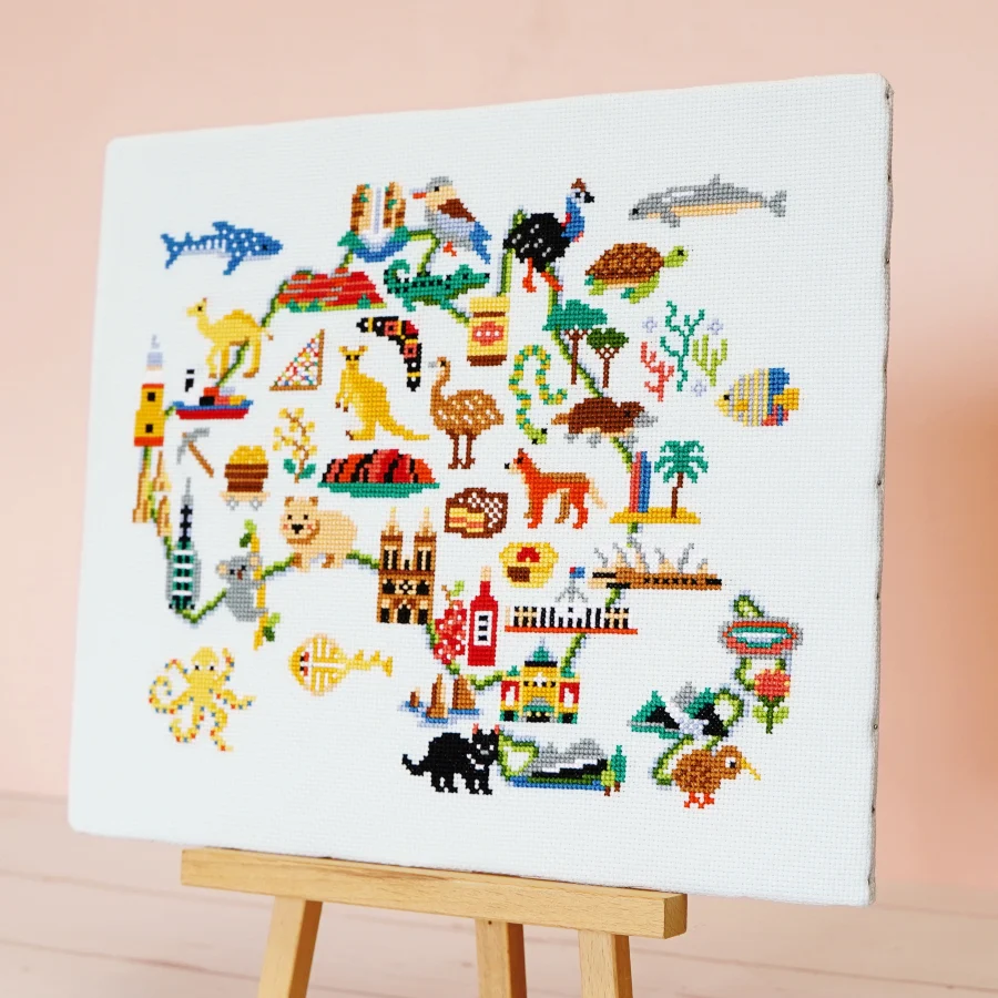Australasian Adventure - Cross Stitch Kit - Image 3