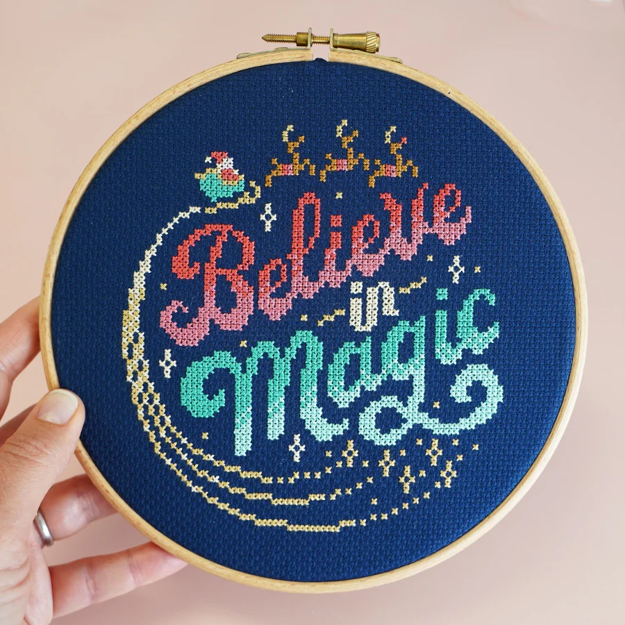 Believe in Magic - Cross Stitch Kit - Image 3