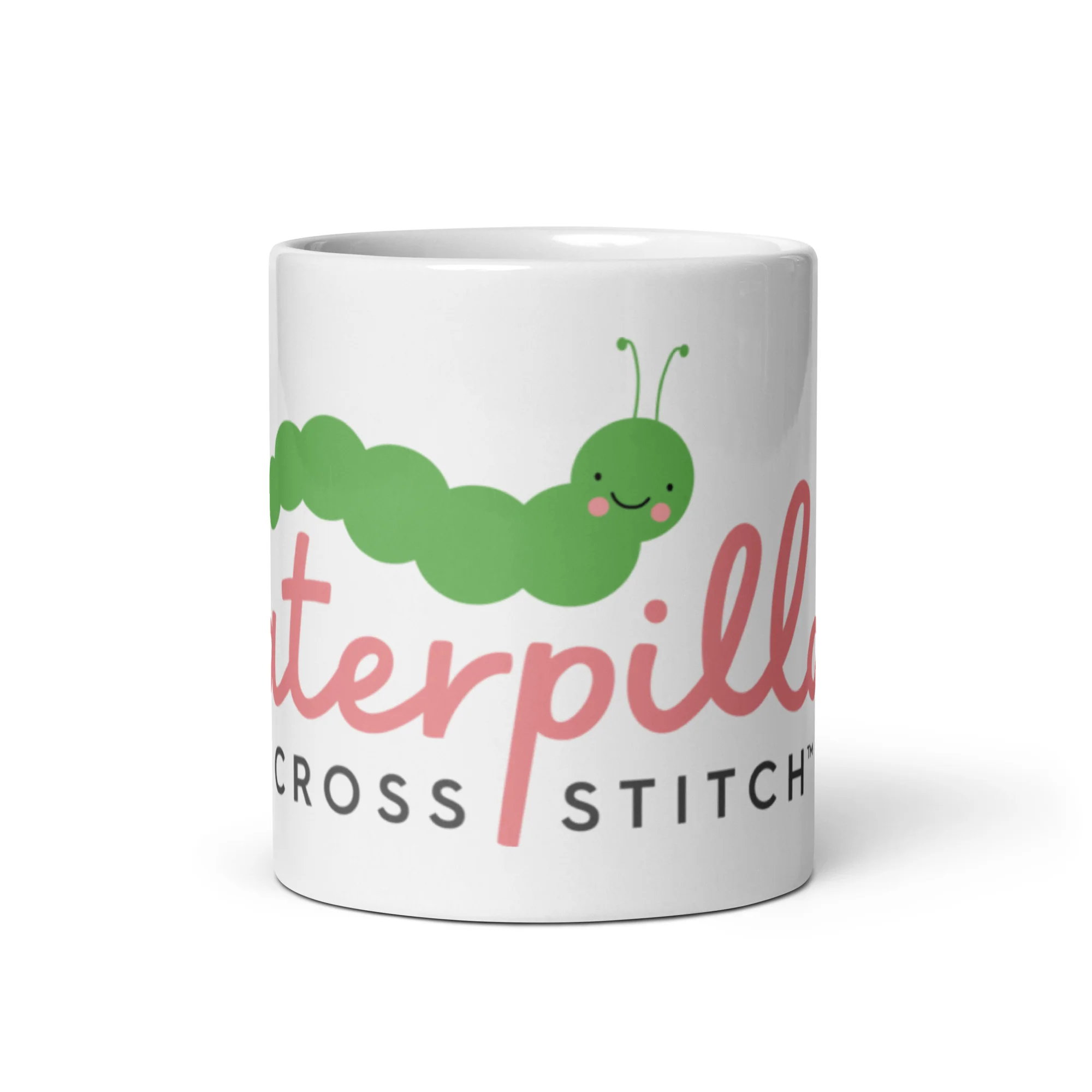 Caterpillar Cross Stitch Mug - Image 3
