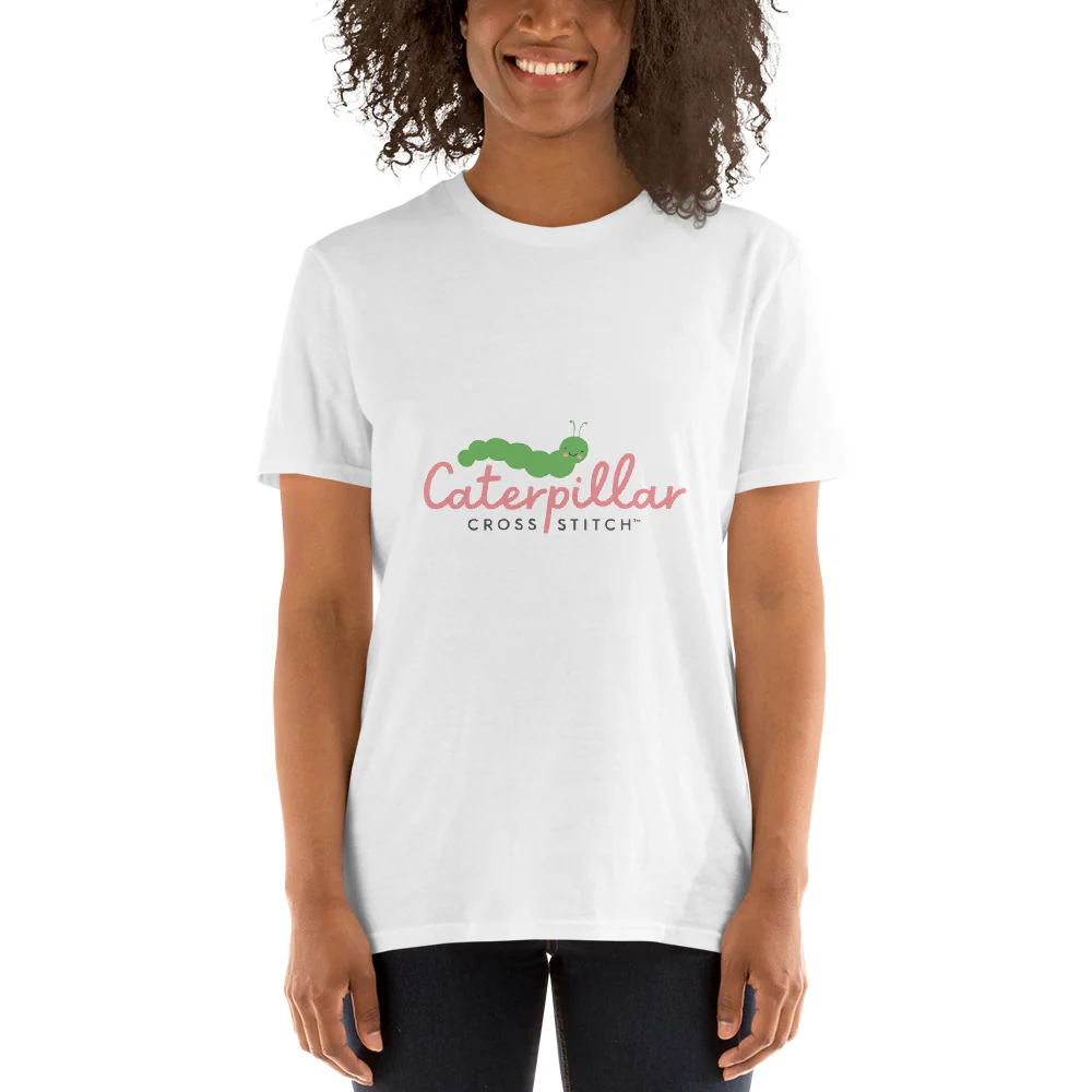 Caterpillar Cross Stitch T-Shirt - Image 3
