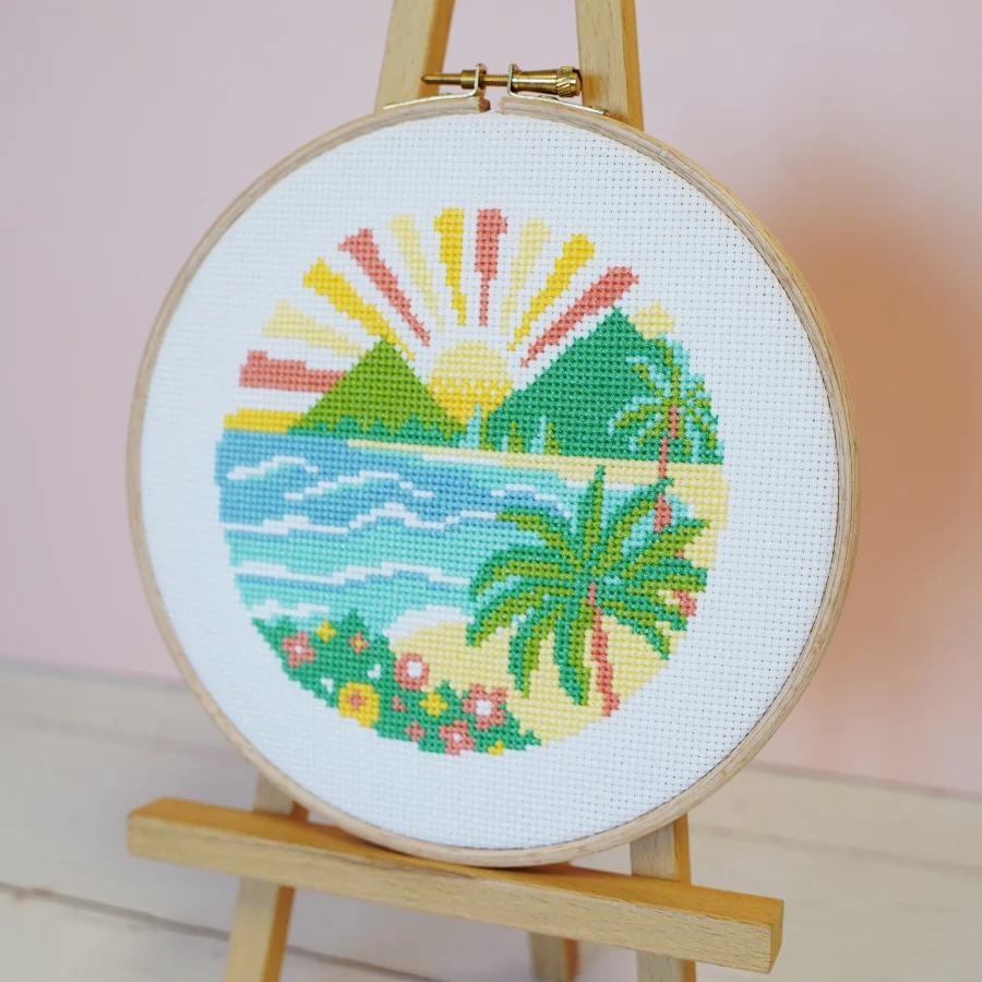 Coastal Peaks - Cross Stitch Pattern - Image 3