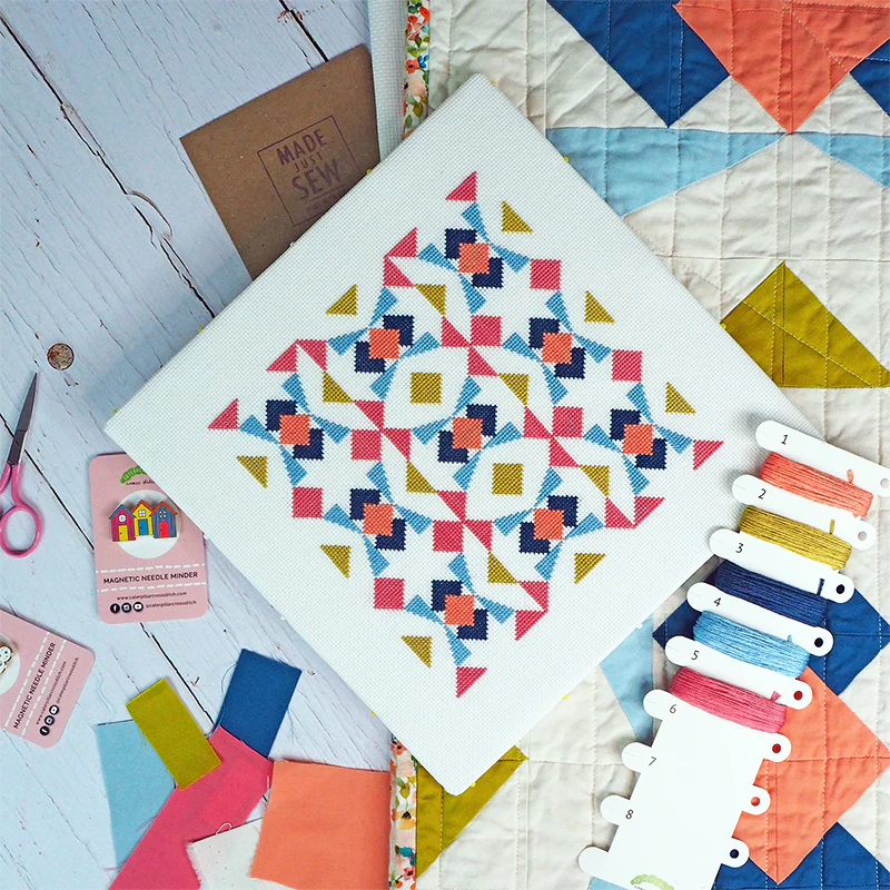 Collider Quilt - Cross Stitch Kit - Image 3