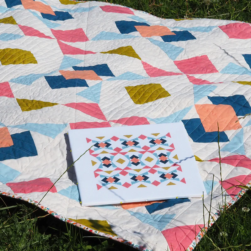 Collider Quilt - Cross Stitch Kit - Image 4