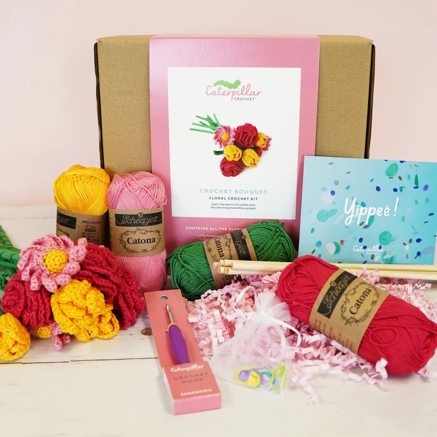 Crochet Kit - Crochet Bouquet - Image 4