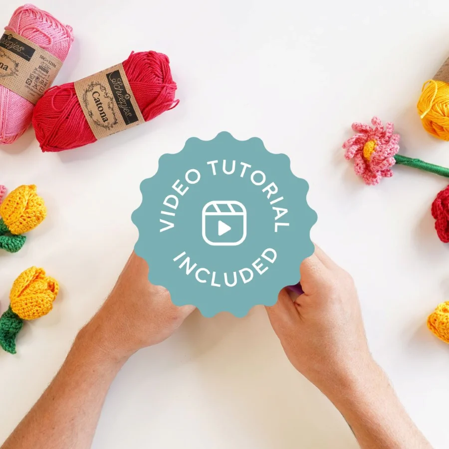 Crochet Kit - Crochet Bouquet - Image 5