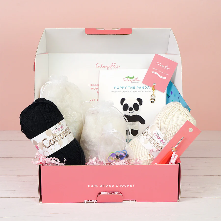 Crochet Kit - Amigurumi Poppy the Panda - Image 3