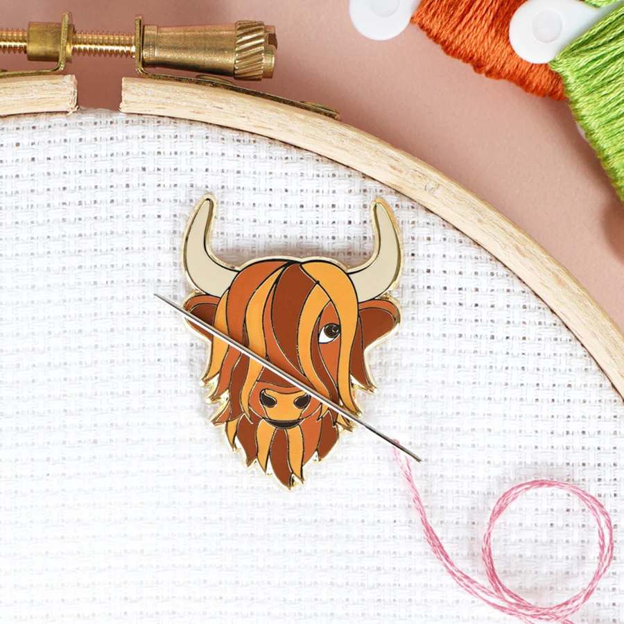 Hamish The Highland Cow - Cross Stitch Kit - Image 5