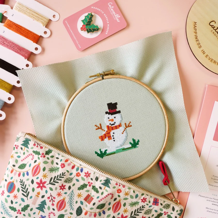 Hello Holly Cross Stitch Kit - Image 3