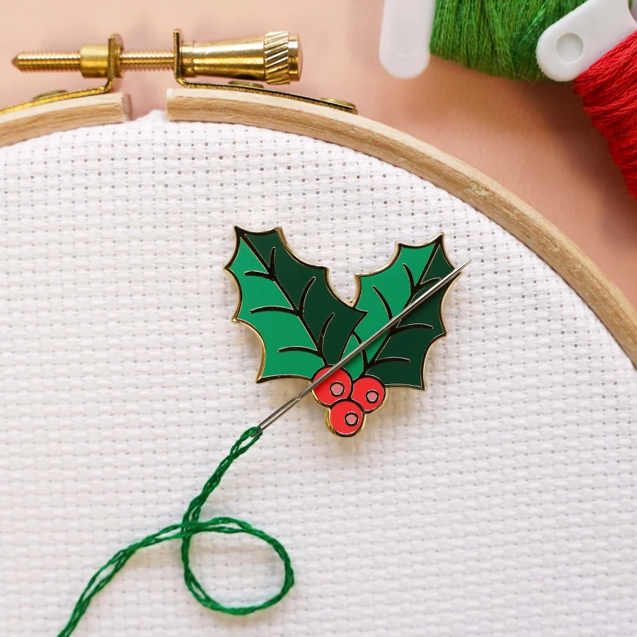 Hello Holly Cross Stitch Kit - Image 4