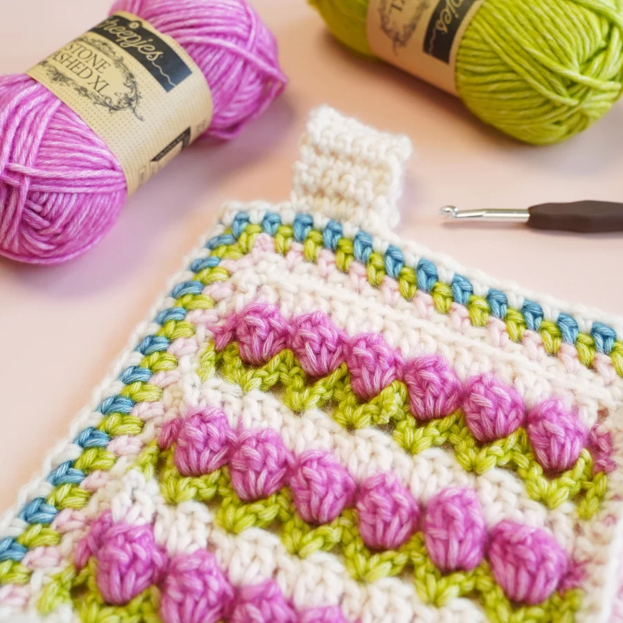 Crochet Kit or Pattern - Homespun Sampler - Image 3