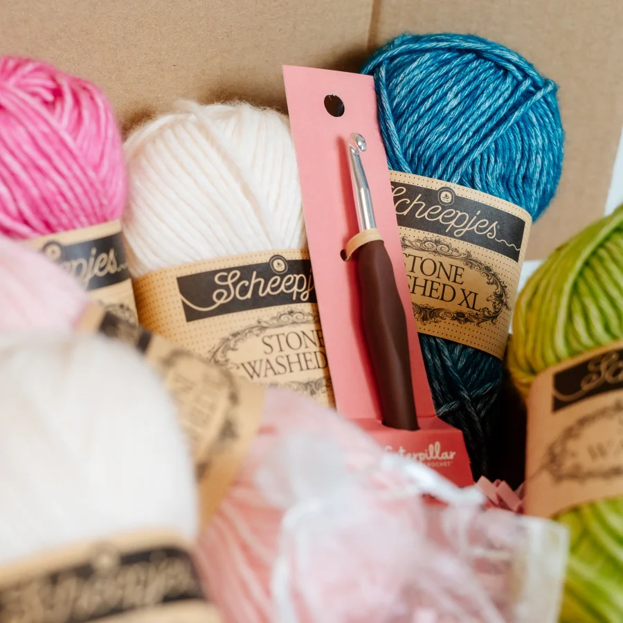 Crochet Kit or Pattern - Homespun Sampler - Image 7