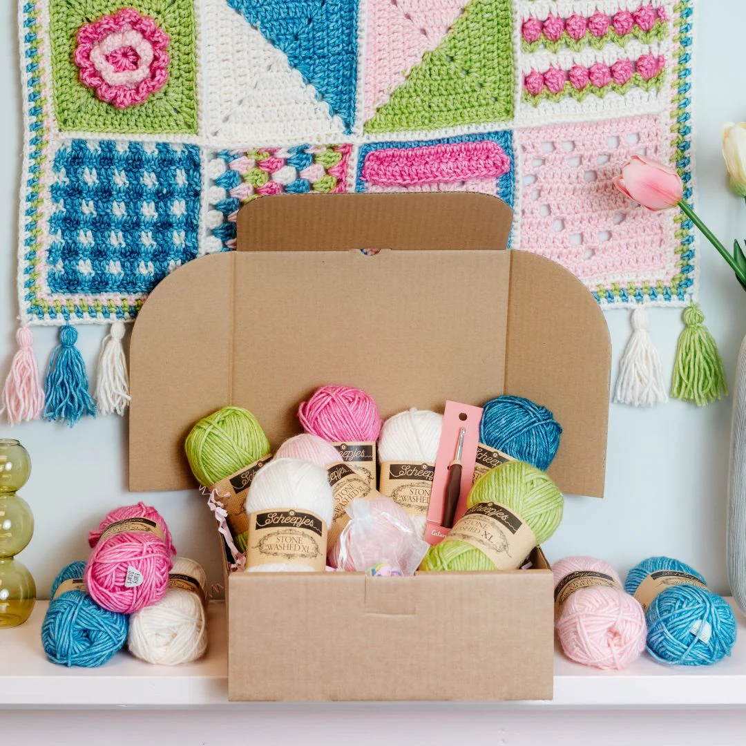 Crochet Kit or Pattern - Homespun Sampler - Image 8