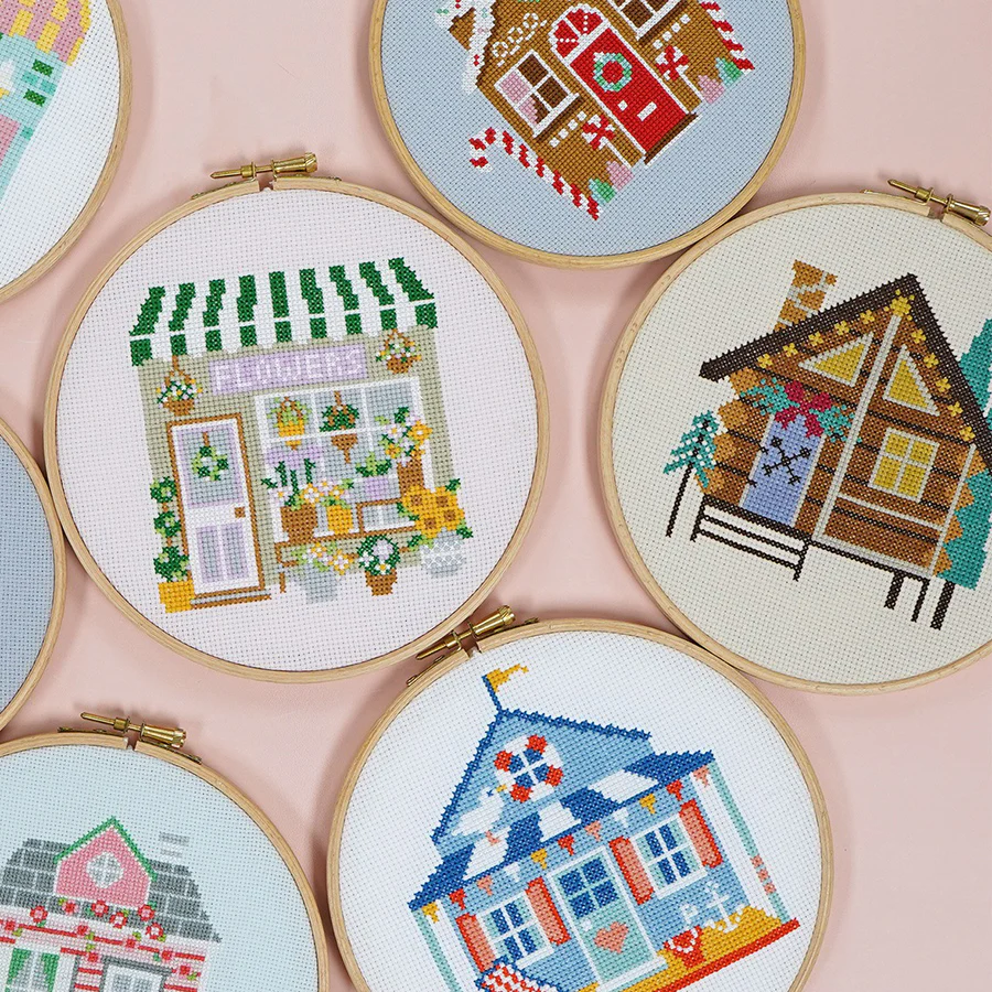 Little Village Cross Stitch Patterns eBook - Image 4