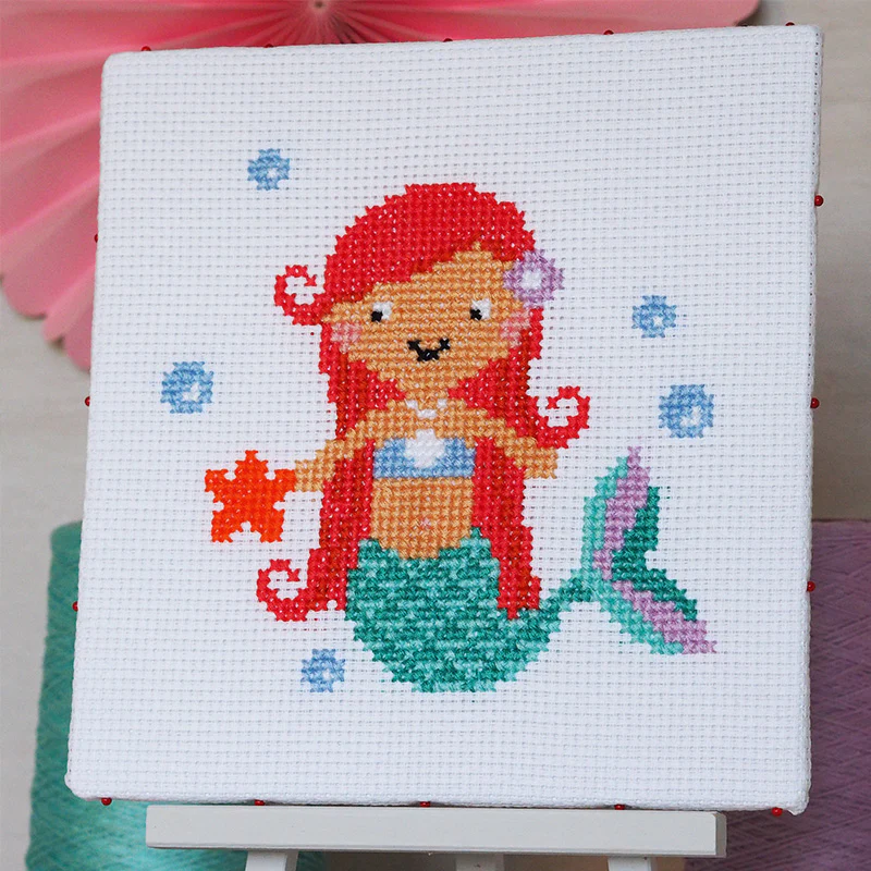 Mermaid - Junior Cross Stitch Pattern - Image 3
