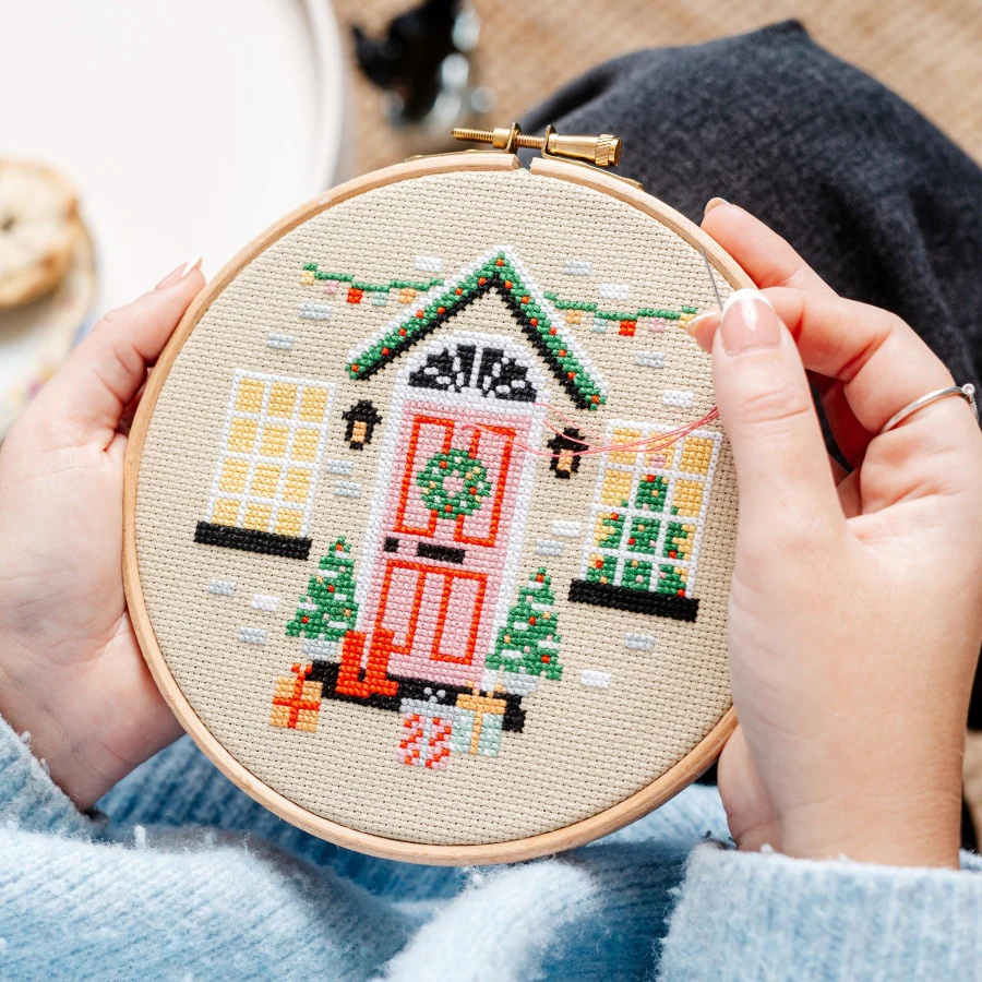 Mistletoe Lane - Cross Stitch Pattern - Image 3