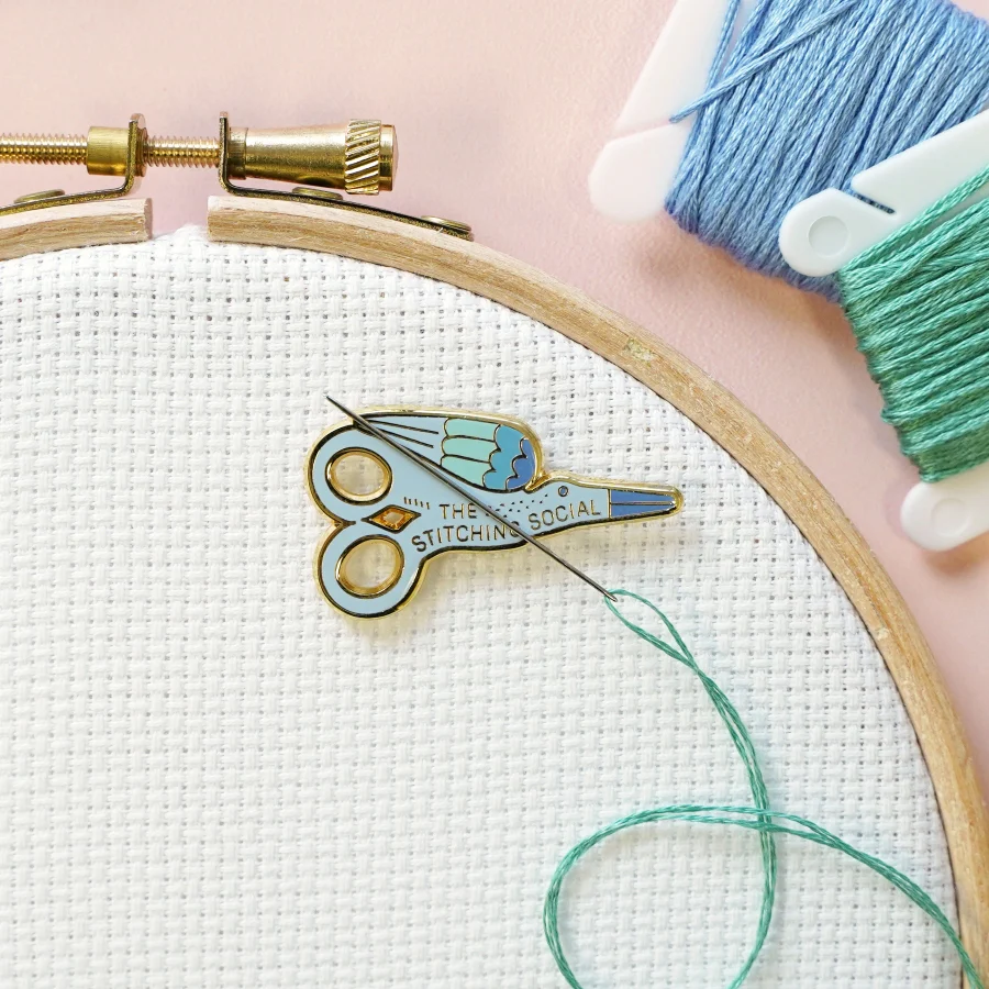 Needle Minder - Stitching Social Stork