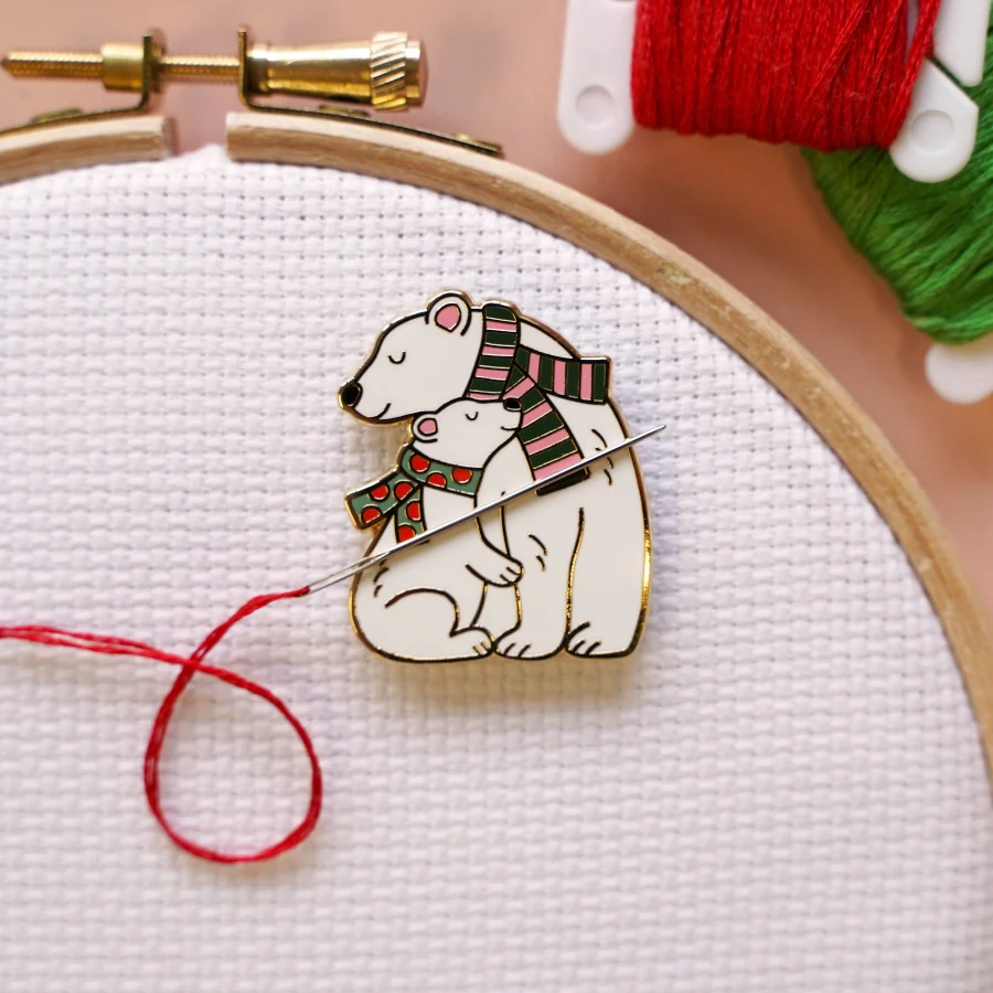 Needle Minder - Polar Bear