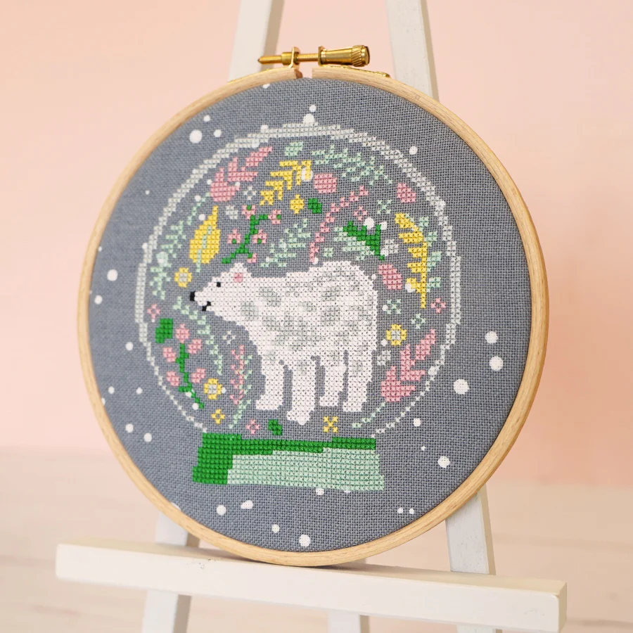 Polar Globe - Cross Stitch Pattern - Image 2