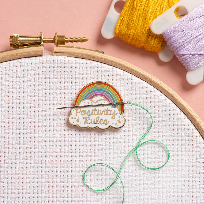 Positivity Rules - Cross Stitch Kit - Image 3