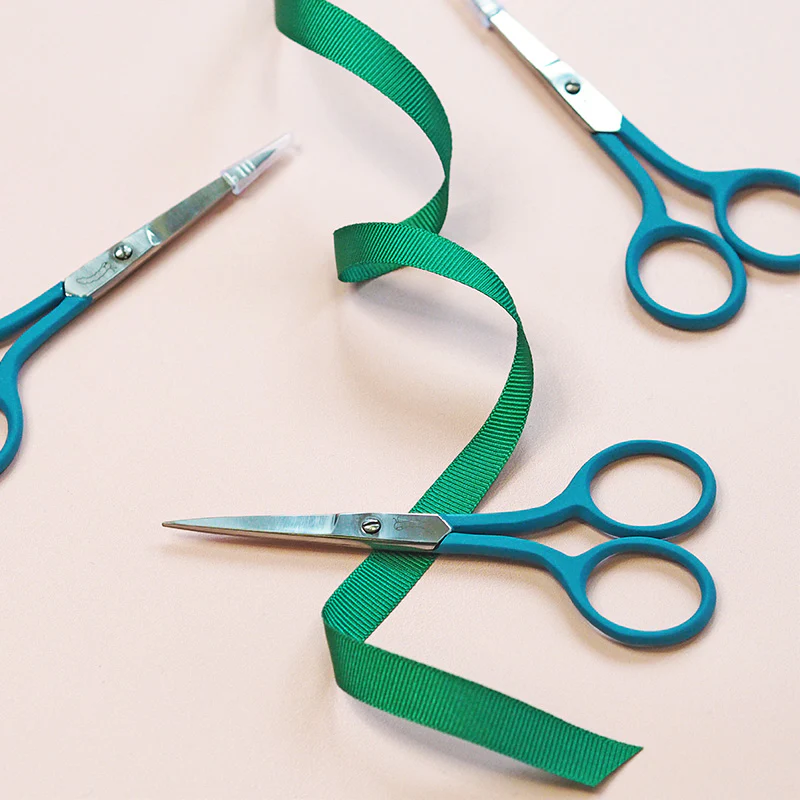 Teal Embroidery Scissors - Image 3
