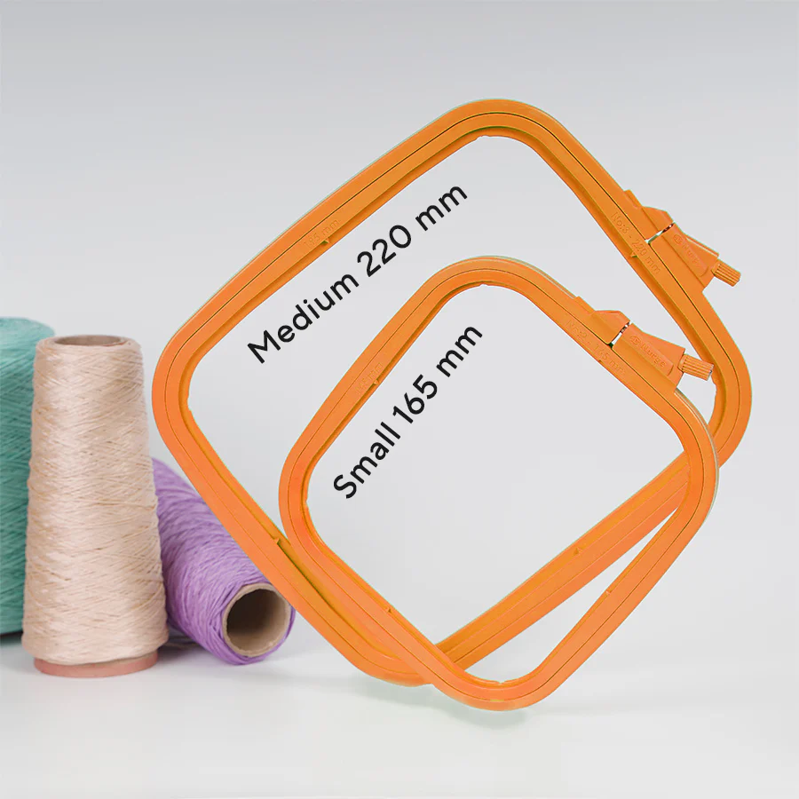 Nurge Rectangular Plastic Hoops for Cross Stitch - Image 2